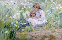 Girls in the Meadow