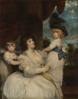 Portrait of Jane, Countess of Harrington, with her Sons
