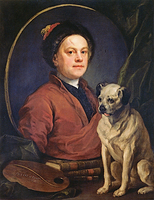 Self-Portrait with Pug