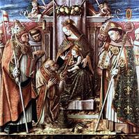 Virgin and Child Enthroned with Saints