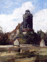 The Telegraph Tower at Montmartre