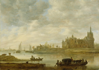 View of the Castle of Wijk at Duurstede
