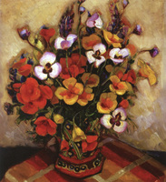 Still Life: Zinias