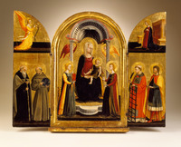 Triptych of the Madonna and Child with Saints