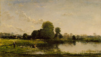 Riverbank with Fowl