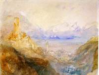 Hospenthal, Fall of St Gothard, morning