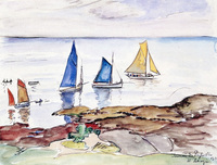 Sailboats, Memory of Préfailles