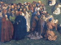 Ghent Altarpiece: Detail Jews and Heathens