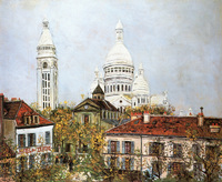 Place du Tertre and the Sacré-Coeur