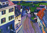 Murnau - View from the Window of the Griesbräu
