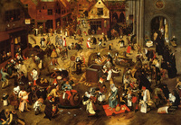 The Battle between Lent and Carnival