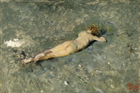 Nude on the Beach at Portici
