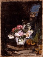 Flowers and Books