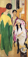 The Three Sisters Triptych, 1. Left Panel