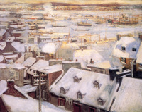 Quebec in the Snow