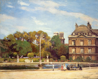 Luxembourg Gardens Pond, Paris