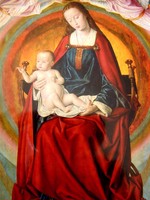 Triptyque de Moulins (détail)
