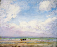 Clamming, Normandy Beach