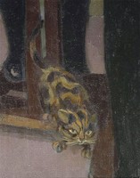 Cat, Hommage to Cézanne