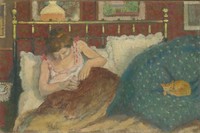 Woman with Cat