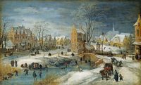 A Village in Winter