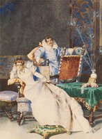 Elegant Couple In Interior