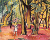 Children's Game in the Woods