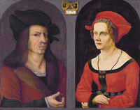 Portrait of Coloman Helmschmid and Agnes Breu