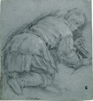 A Kneeling Boy