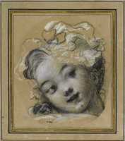 Head of a Young Girl with an Hat
