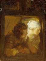 Young Couple at the Window
