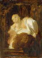 Young Woman with a Child