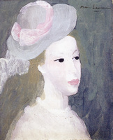 Young Woman with Hat