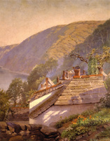 Clovelly, House and Headland