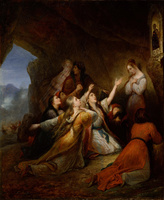 Greek Women Imploring at the Virgin of Assistance