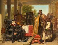The Emperor Charles V at the Convent of St Yuste