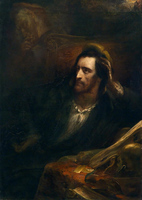 Faust in his Study