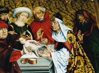 Circumcision of Christ (detail from the Twelve Apostle Altarpiece)
