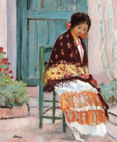 Woman in a Shawl