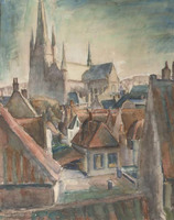 View over Woerden