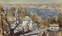 View of a Seaside Town