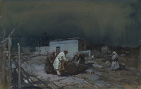 Moonlit Villagers