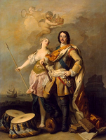 Peter the Great with Minerva