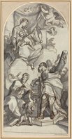 The Virgin Appearing to Saint Gregory and Saint Andrew