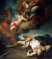 Abel's soul ascends to heaven