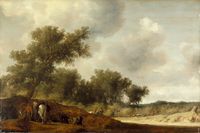 Landscape with Deer Hunters