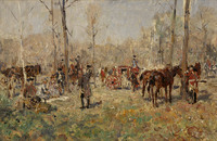 Horsemen in the Forest