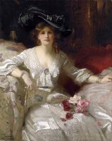 The fair lady, the bridal dress