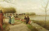 An Exchange of Compliments, Muiden, North Holland