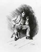 Joseph Crawhall Seated